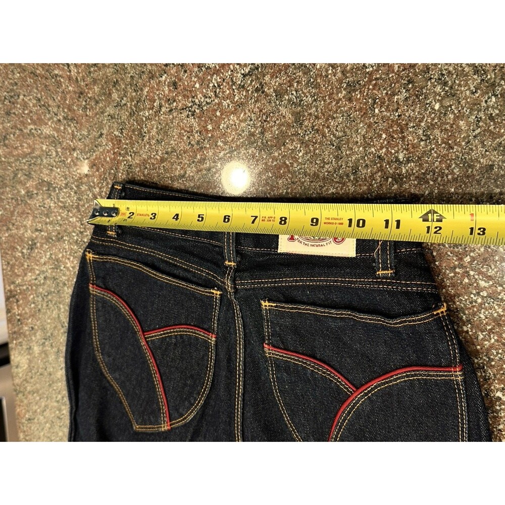 VINTAGE Foxtails High Waisted Rise Retro Mom Jeans 1980s SZ 24' see measurements - Picture 7 of 13